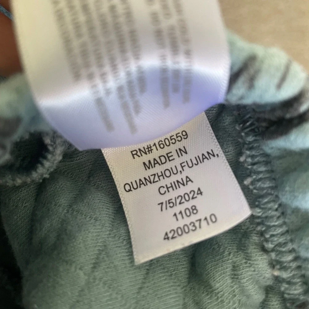Koala Kids Baby 3M‎ Quilted Matching Set Forest Animals Sage Green Pants Sweater